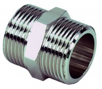 METALL-DUBBELNIPPEL R20 UTV GÄNGA