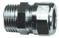KOPPARRÖRS-KOPPLING 12XR15 RAK UTV GÄNGA FÖRKROMAD