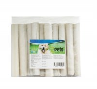 2pets Tuggrulle vit,12,5 cm/ 15 mm, 10-