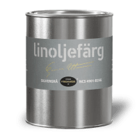 Linoljefärg Silvergrå 1 L