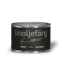 Linoljefärg Grafit 0,5 L