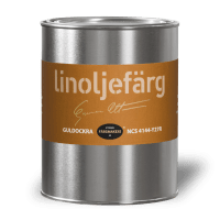 Linoljefärg Guldockra 1 L