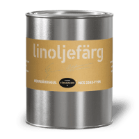 Linoljefärg Herrgårdsgul 1 L