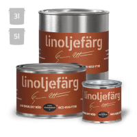 Linoljefärg ljus engelskt röd 3 L