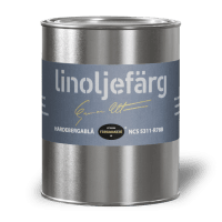 Linoljefärg Hardebergablå 1 L