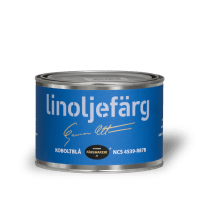 Linoljefärg Koboltblå 0,5 L
