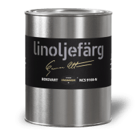 Linoljefärg Bensvart1 L