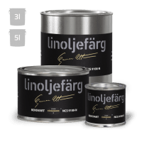Linoljefärg Bensvart5 L