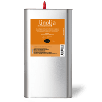 Linolja kokt kallpressad 5 L