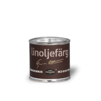Linoljefärg Järnoxidbrun 0,1 L