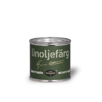 Linoljefärg Skruttgrön 0,1 L