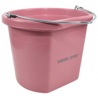 Hink m flat sida 12L rosa