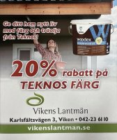 20% rabatt på Teknos