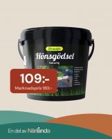 Kampanjpris på hönsgödsel 8 L