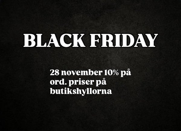 BLACK FRIDAY 28/11