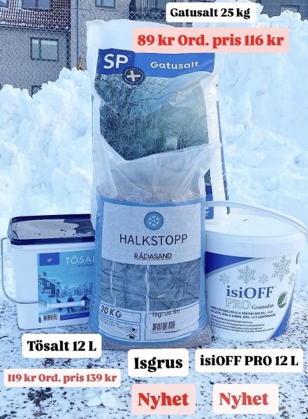 Halka inte i vinter!