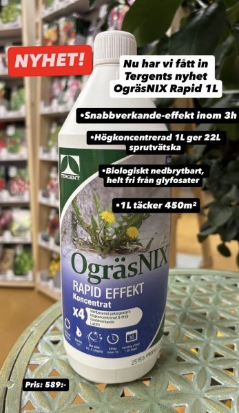 Nyhet - OgräsNIX Rapid 1 L