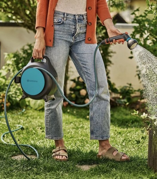 Nyhet hos oss - portabel slangbox från Gardena 