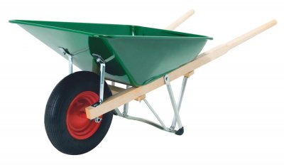 SKOTTKÄRRA 90L GRÖN90 10 18 MONT