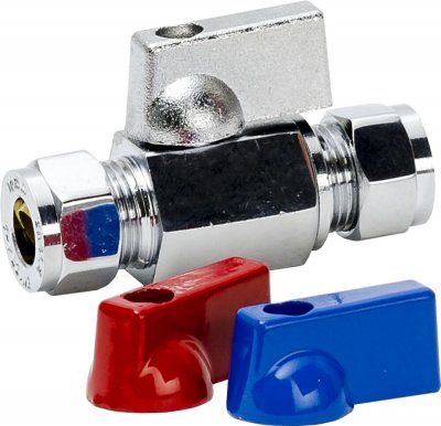 KULVENTIL M VRED 15 KLÄMKOPPL FÖRKROMAD