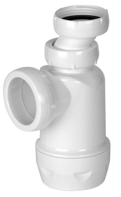 VATTENLÅS UTAN RÖR VITT 32X40MM ABS