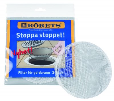 GOLVBRUNNSFILTER DIA15CM 2-PACK