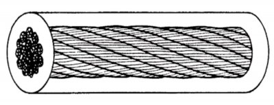 STÅLLINA FZ 42TR PVC 2/3MM SPL=100M
