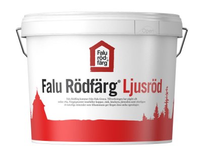 FALU RÖDFÄRG - LJUSRÖD 10 L