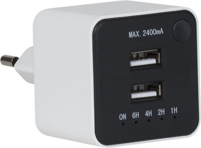USB LADDARE 2-VÄGS MED NEDRÄKNINGSTIMER