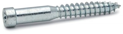 TRÄSKRUV KH 8,0X65 FZB BRK=50