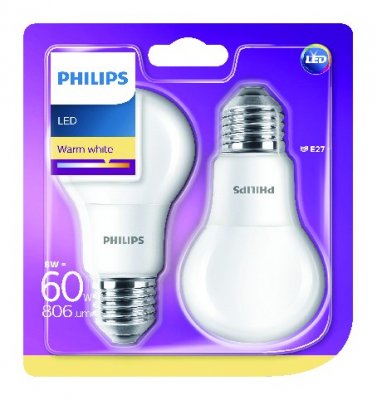 LED NOR 8W(60W) E27