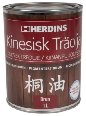 KINESISK TRÄOLJA BRUN 1L