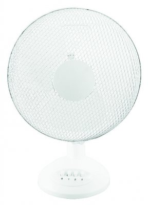 KALLUFTSFLÄKT BORD 30CM VIT 35W