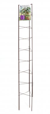 Metallspaljé torn brun 23+25+23x140cm