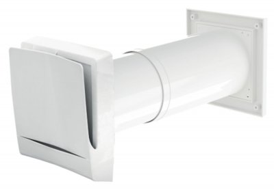 VÄGGVENTIL TL98F TELESKOP ISK