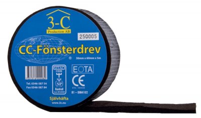 FÖNSTERDREV CC 30X60MMX5M SJÄLVHÄFT