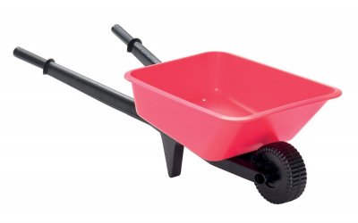 SKOTTKÄRRA BARN PLAST MIXADE FÄRGER