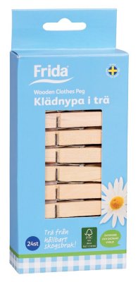 KLÄDNYPA TRÄ FRIDA 24-P