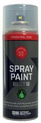 SPRAYFÄRG ELITE RÖD RAL3002 BLANK