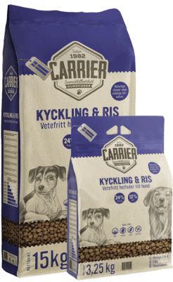 Carrier Kyckling & Ris 15 kg