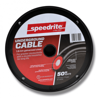 Matarkabel 1,6 mm dubbelisolerad 50 m