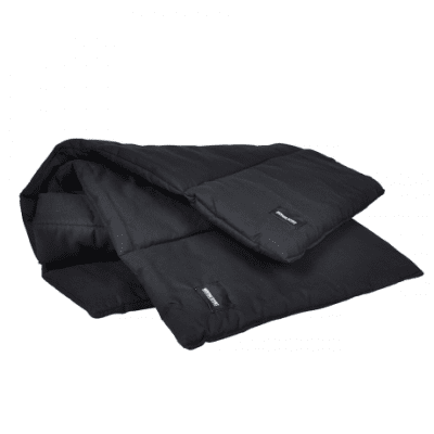 Paddar quiltade 300g svart 75 x 50 cm