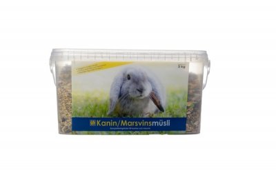 Kanin- och Marsvinsmüsli hink