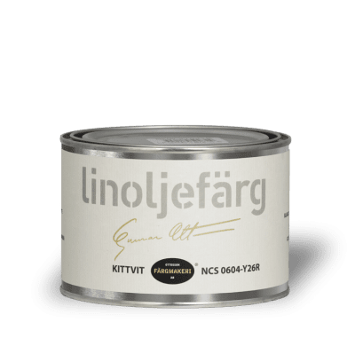 Linoljefärg Kittvit0,5 L