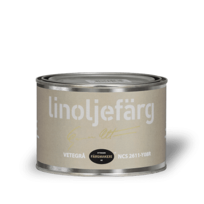 Linoljefärg Vetegrå 0,5 L