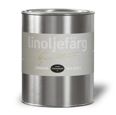 Linoljefärg Varmgrå 1 L