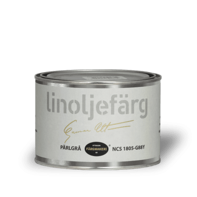 Linoljefärg Pärlgrå 0,5 L