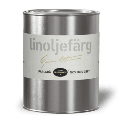 Linoljefärg Pärlgrå1 L