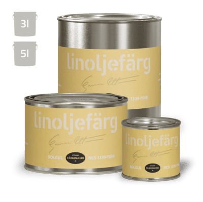 Linoljefärg Solgul 3L