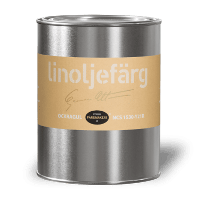 Linoljefärg Ockragul 1 L